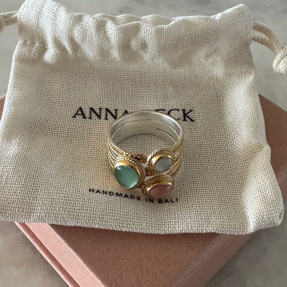 Anna Beck Oasis Faux Stacking Ring - Picture 4 of 6